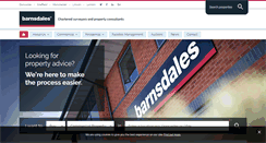 Desktop Screenshot of barnsdales.co.uk